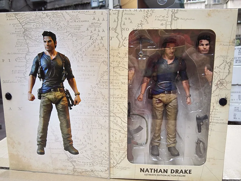 NECA Uncharted 4 A thief's end NATHAN DRAKE Ultimate Edition ПВХ фигурка Коллекционная модель игрушки 7