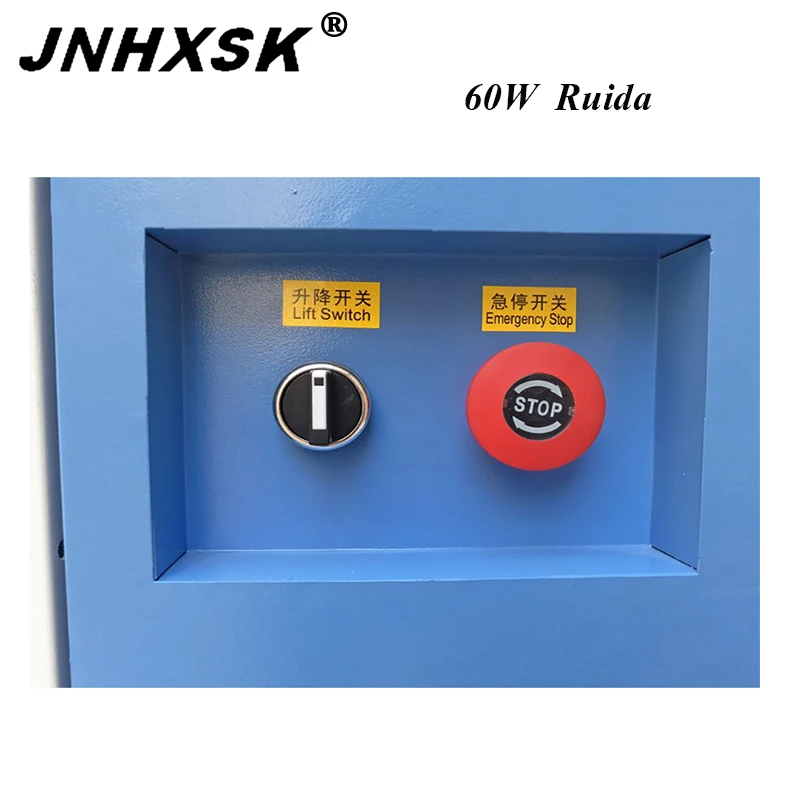 Заводская распродажа Лучшая цена купить Jinan JNHXSK 60 Вт cnc CO2 400*600 мм лазерный