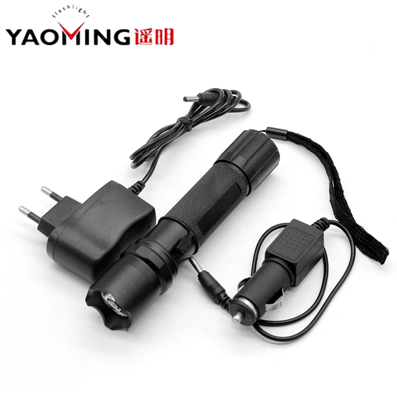 Полиция фонари открытый светодиодные Cree Q5 Водонепроницаемый Перезаряжаемые Led 5