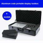 Алюминиевый Чехол для инструментов, чехол для инструментов, коробка для файлов, ударопрочный чехол для оборудования, чехол для камеры, коробка для дисплея с предварительно вырезанным пенопластом