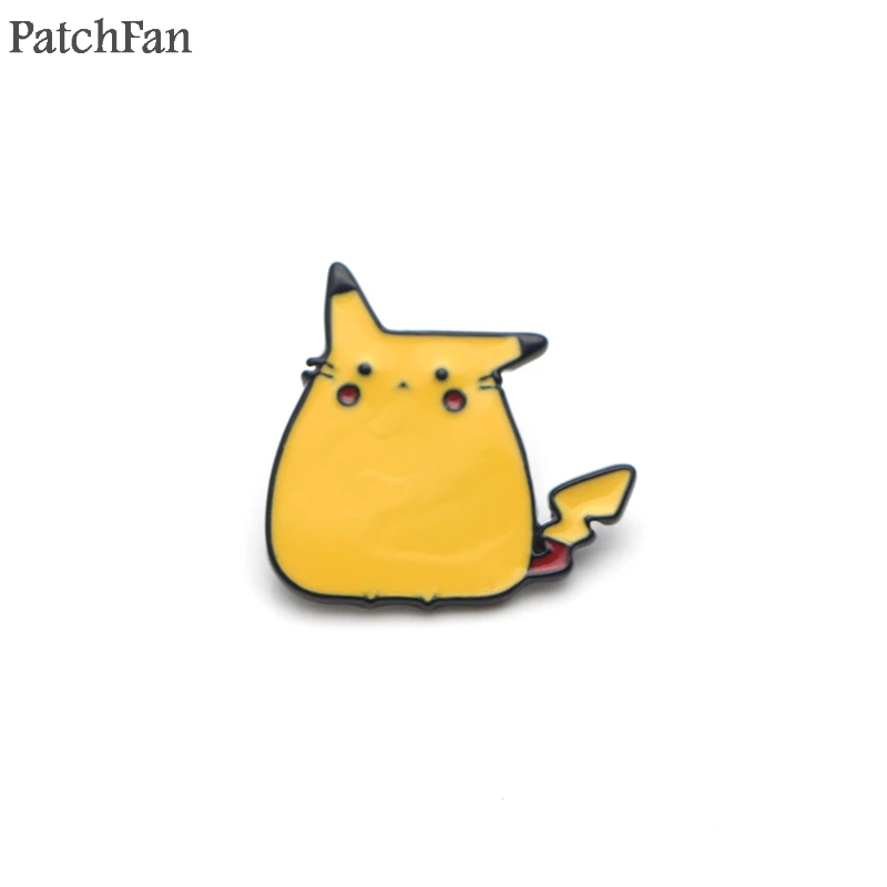 Patchfan Карманный Монстр цинк металлический Узелок Значки для рубашки Сумка Одежда Кепка рюкзак броши для обуви значки медали A1599 - Цвет: 4