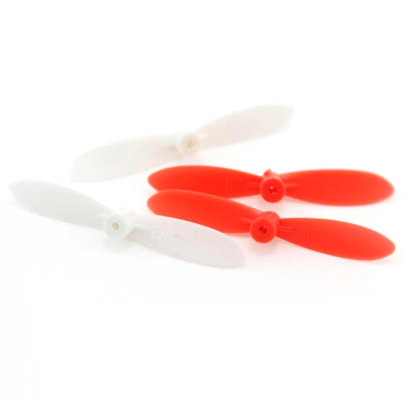 2 pairs Updated version Propeller Blade 1 pair of white and orange for CX-10 Hubsan Q4h111 WL Toys V272 RC Helicopter | Электроника