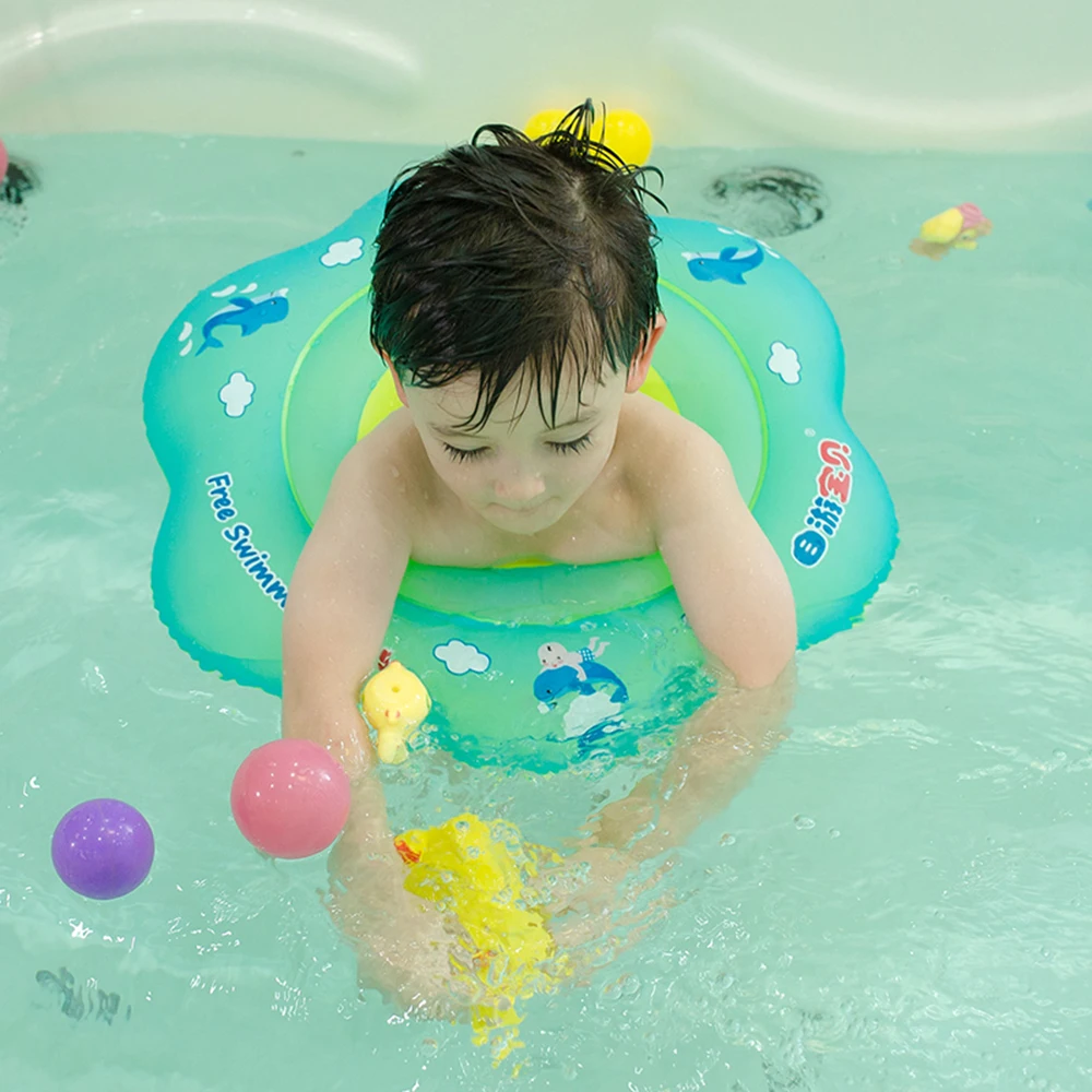 

Swimming baby brand child pool float Eco-friendly 0.3mm pvc material swimming pool armpit inflatable ring swim&bath Accessories