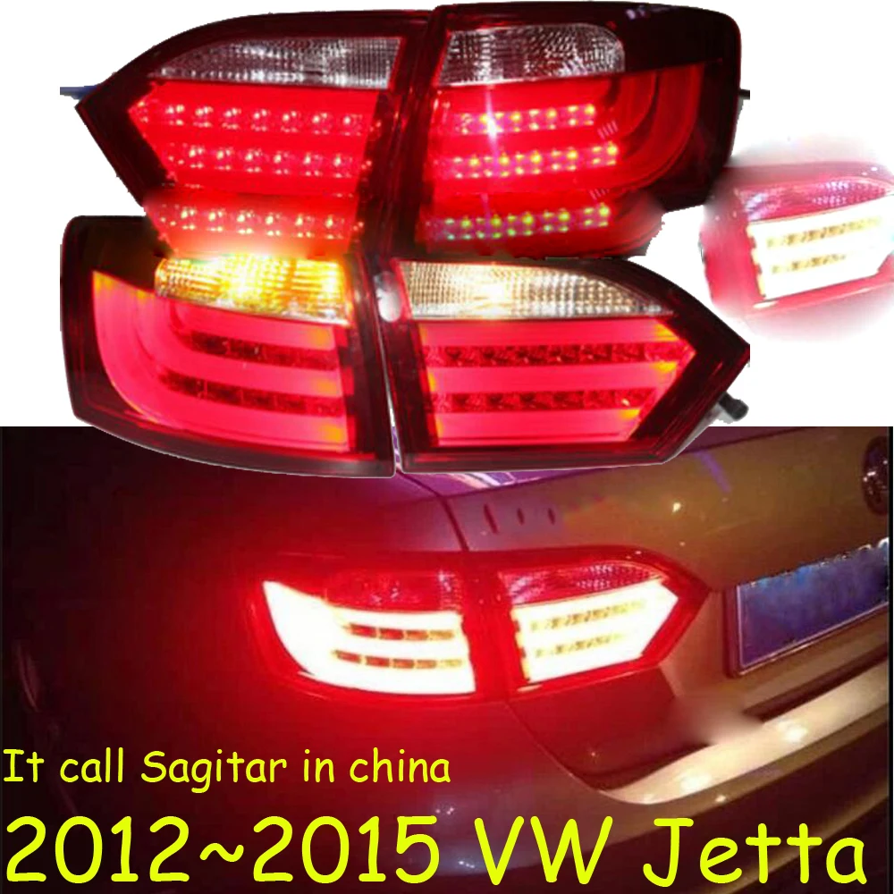 Задний фонарь Jetta 2012 ~ 2015 год светодиодный Бесплатная доставка! touareg sharan Golf6 routan polo