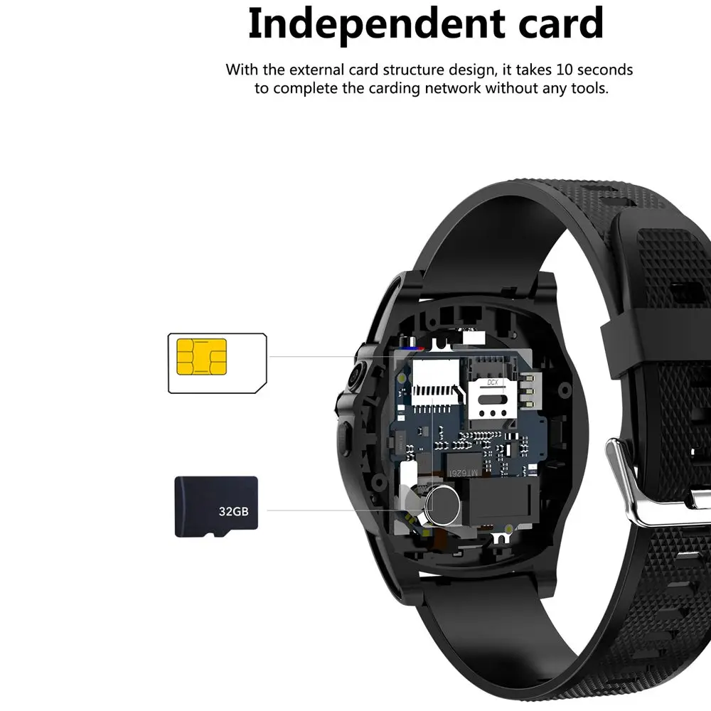 Bluetooth DT18 GSM Смарт часы Relogio Android Smartwatch телефонный звонок sim tf камеры Smart Для мужчин