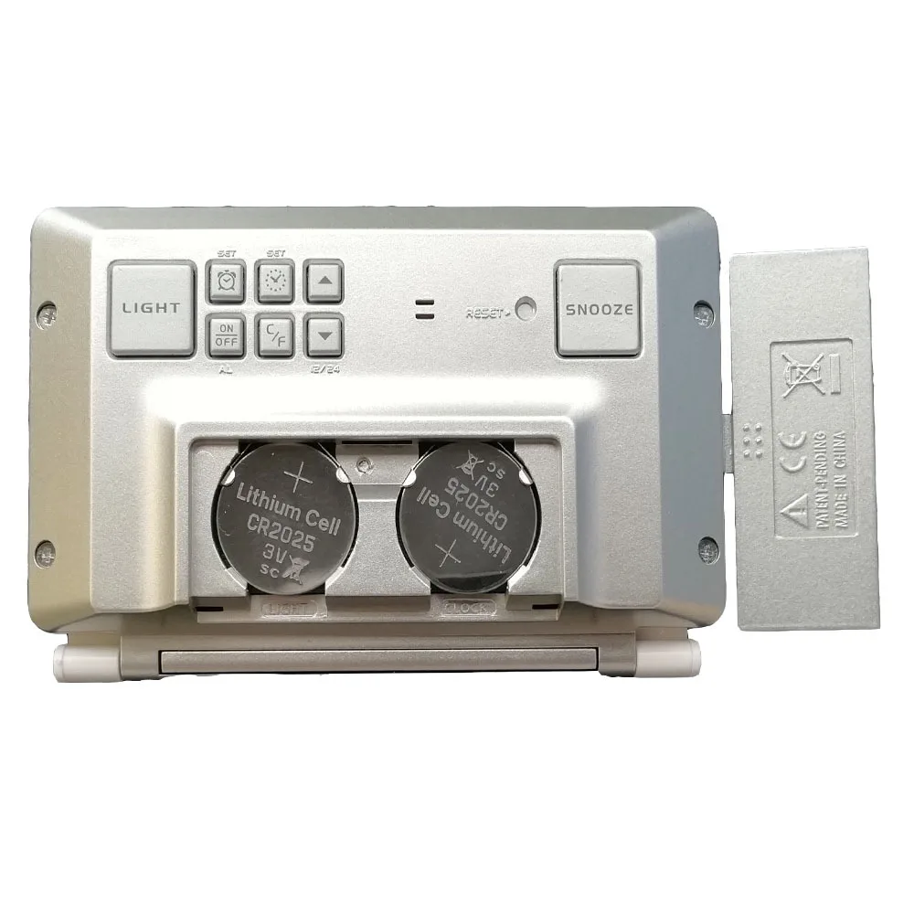 Путешествия часы светодиод цифровой будильники Многофункциональный стол