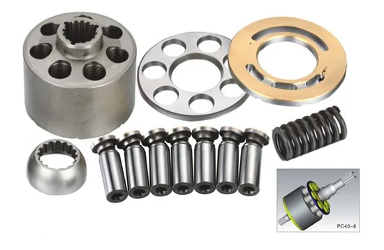 

Hydraulic Piston Pump Parts fpr Komastu PC40-8 Replace Parts Repair Kit