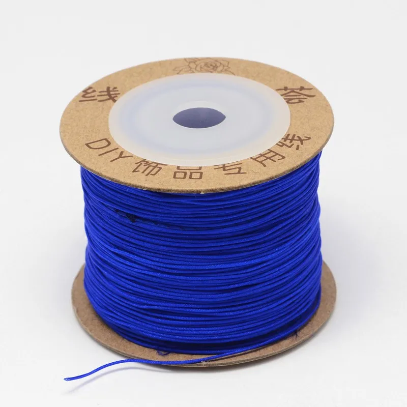 

1Roll 0.6mm Nylon Threads Jewelry Beading Cord Findings for Jewelry Making DIY about 100m/roll