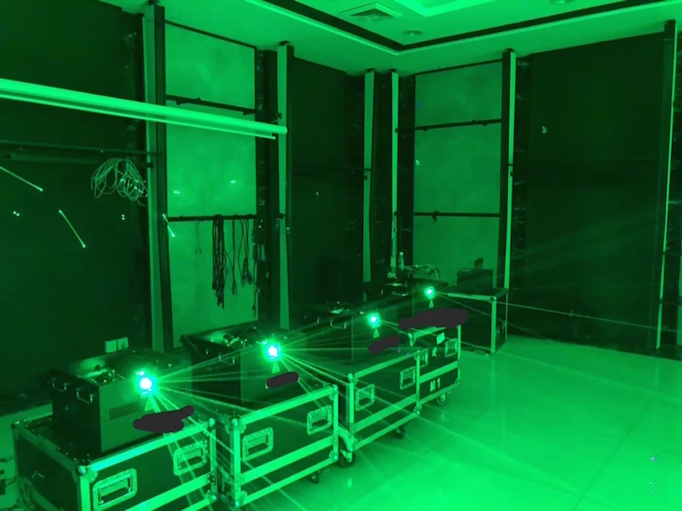 Flightcase+ Лазерный свет человека RGB 10 Вт лазерная танцевальная система 10 Вт многоцветная шоу лазерных людей прожектор dmx Диско Огни sd ILDA dmx