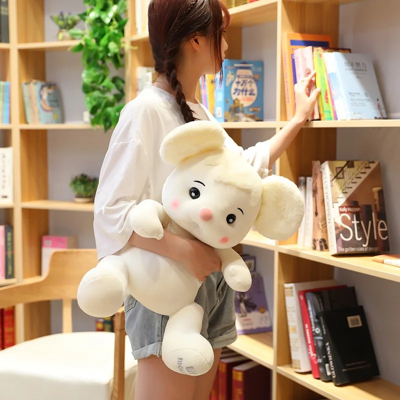 

Sweet Mouse Plush Toy Soft Cartoon Animal Hamster Stuffed Doll Kid Girl Birthday Gift Home Decoration Baby Accompany Toy Pillow