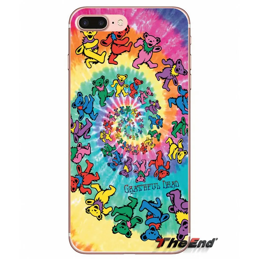 Музыкальная группа Grateful Dead чехол для телефона iPhone X 4 4S 5 5S 5C SE 6 6S 7 8 Plus Samsung Galaxy J1 J3 J5