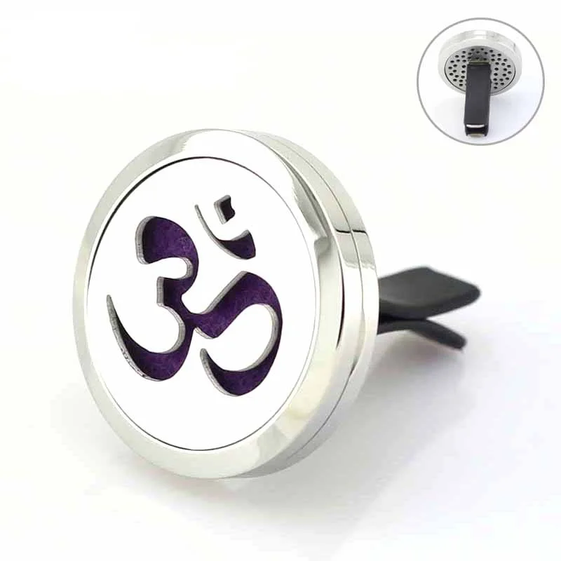 30 мм магнитный круглый автомобильный диффузор из нержавеющей стали для йоги