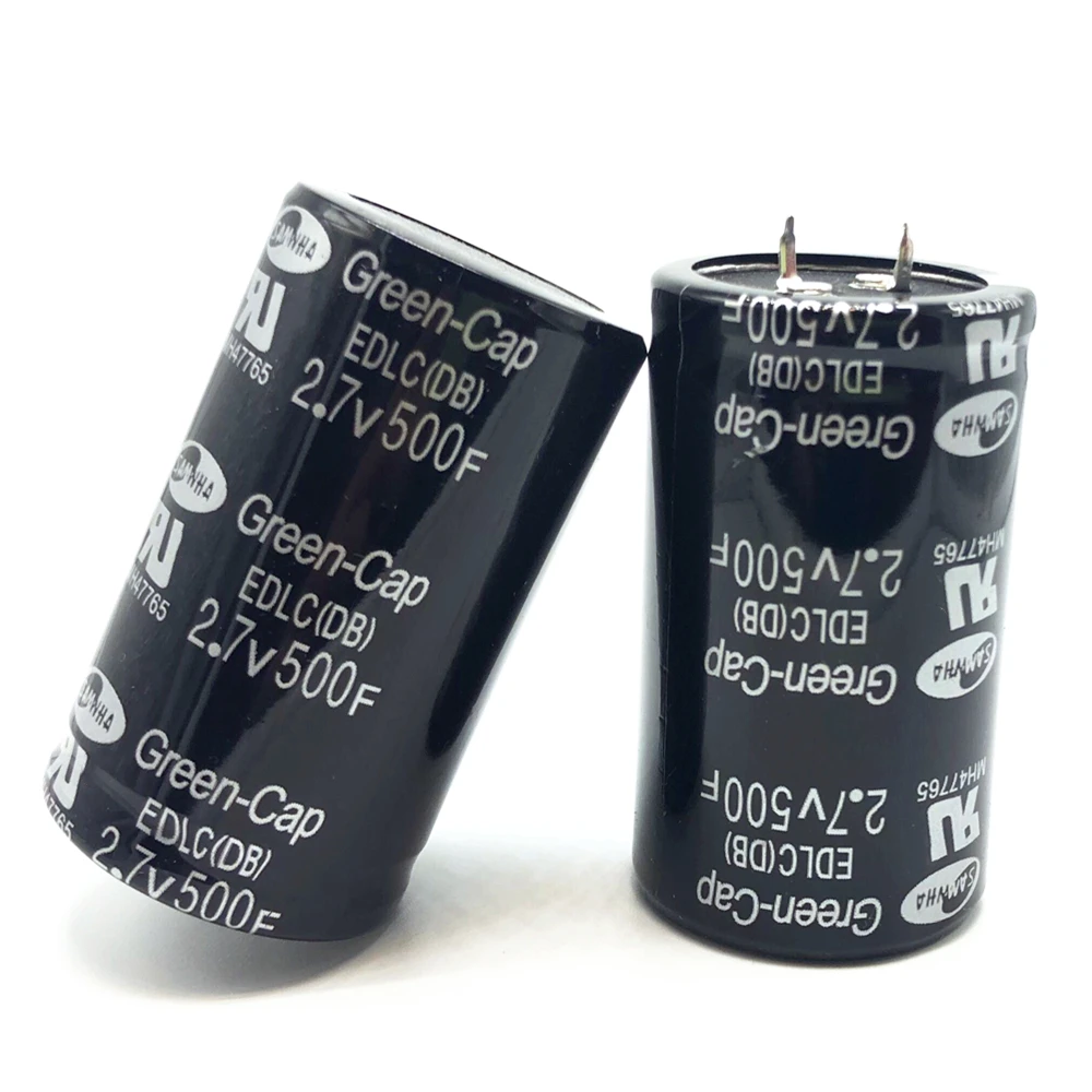 Конденсатор Farad 2,7 V 500F 35*60MM конденсаторы сквозное отверстие конденсаторы общего назначения 2.7V500F два фута четыре фута 20