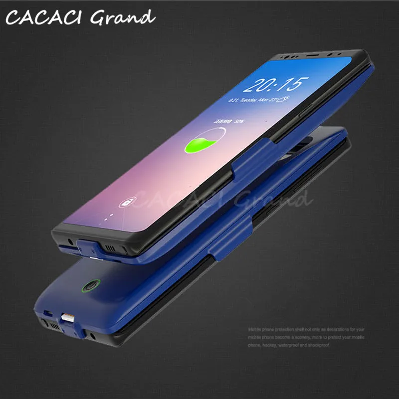 Чехол для аккумулятора power Bank для samsung Galaxy Note 8 S9 S8 S10 Plus A8 чехол для зарядного устройства для samsung Note 9 s10e чехол