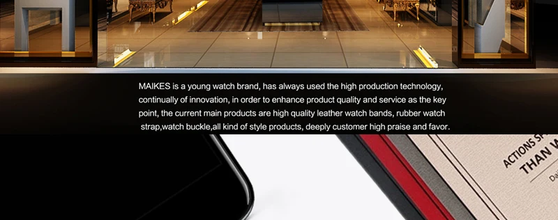 MAIKES Замена для Apple Watch Band 44 мм 40 мм 42 мм 38 мм серия 4 3 2 1 iWatch браслетный ремешок для часов масло воск кожаный ремешок для часов