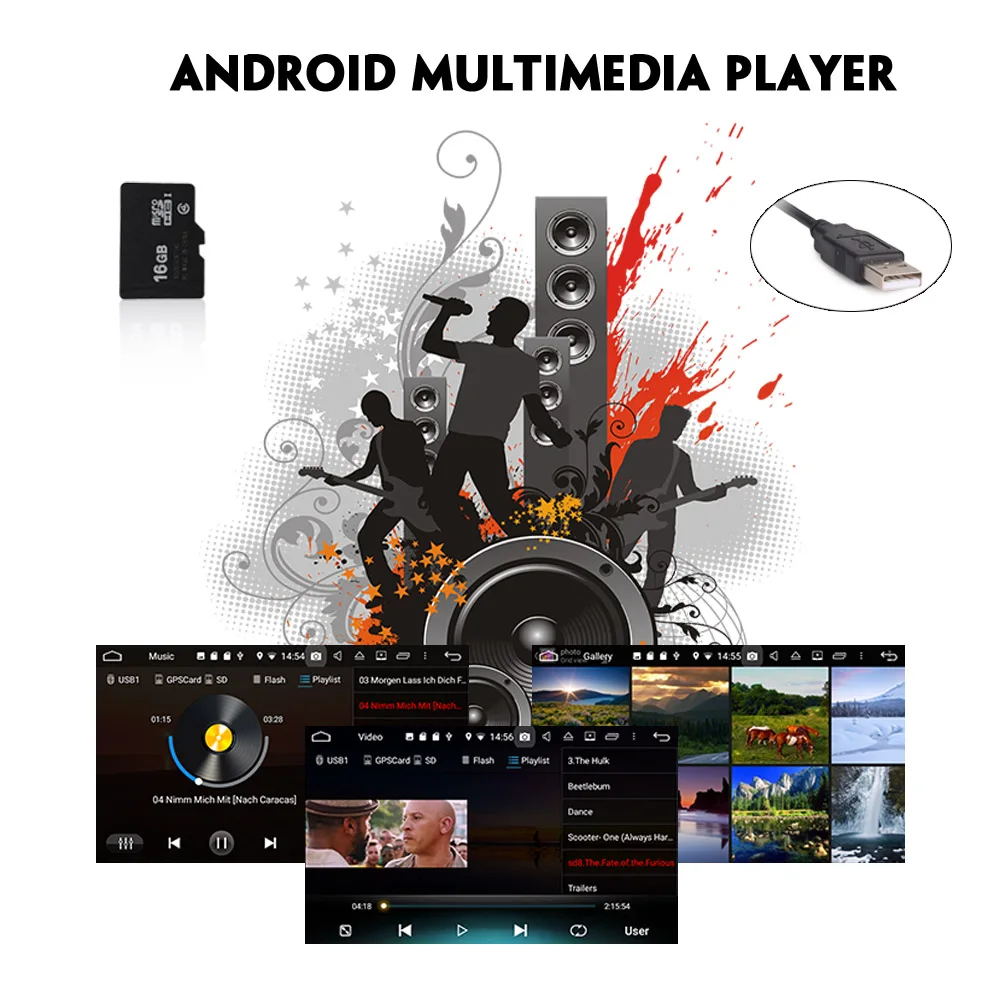 7 &quot4 ядра Android 8 1 Автомобильный мультимедийный плеер радио MP3 dvd gps навигации 2 Din