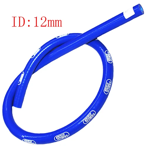 М длина Синий Силиконовый Шланг Для Высокого Вакуума Температура Двигателя 1 м 12