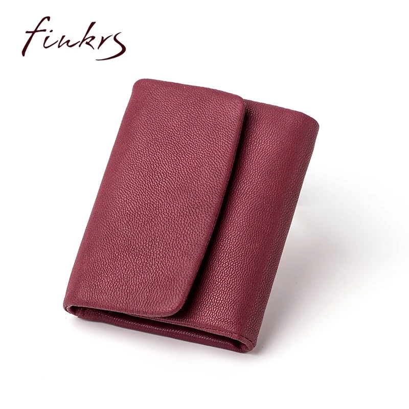 Новинка 2017 года - женский кошелек из натуральной кожи овечьей кожи с короткой сумкой для кредитных карт и держателями. Бесплатная доставка.