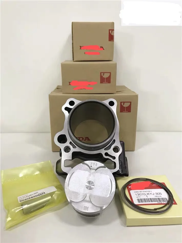 Цилиндр, 76 мм, 286cc, для honda cbr300, cbr300R,-, 300cc, комплект, поршень, кольца, высокое каечство, цпг, цпг комплект, 1310-KYJ-305, 12251-KYJ-901, 12192-KYJ-900