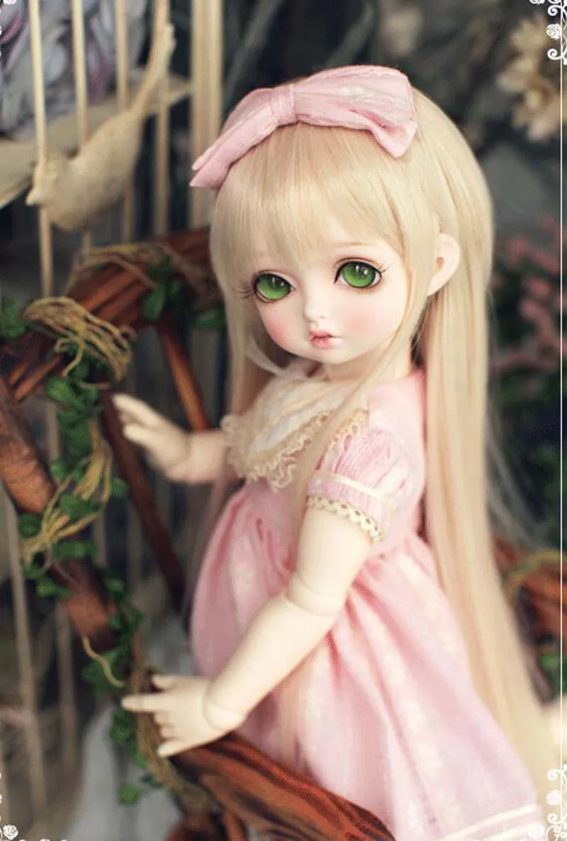 Полный комплект 1/4 BJD кукла BJD/SD прекрасный Bambis Смола Кукла с свободными глазами