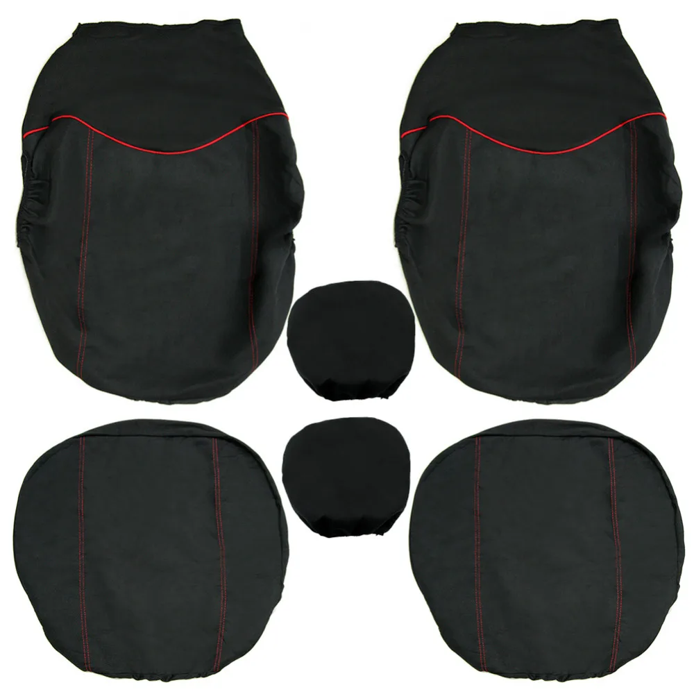 Универсальный комплект TIROL из ткани на плоской подошве 2 передних чехла для