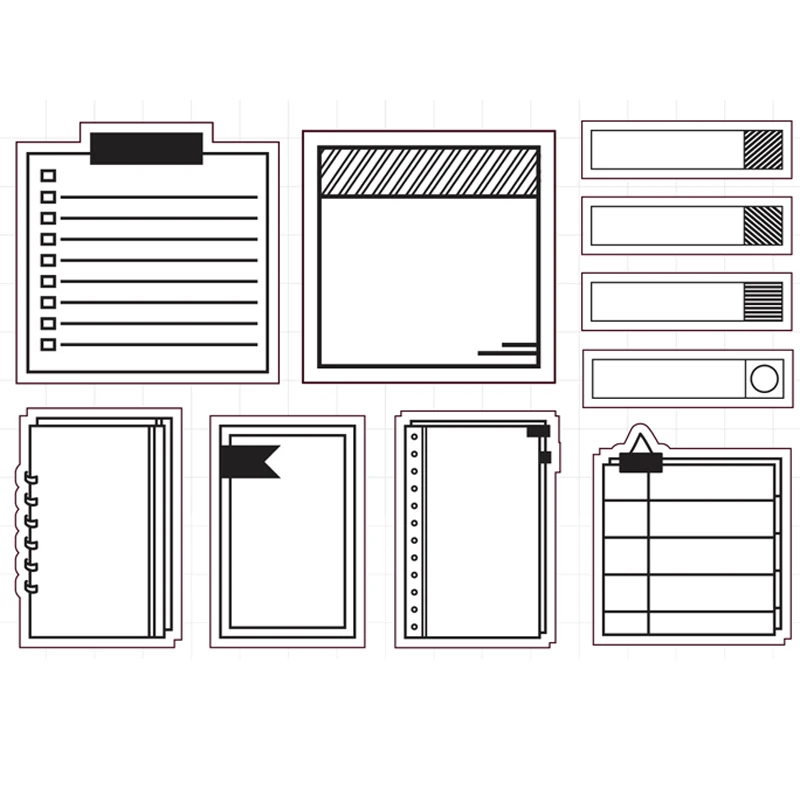 Прозрачный силиконовый штамп/печать для скрапбукинга/фотоальбома|transparent clear silicone