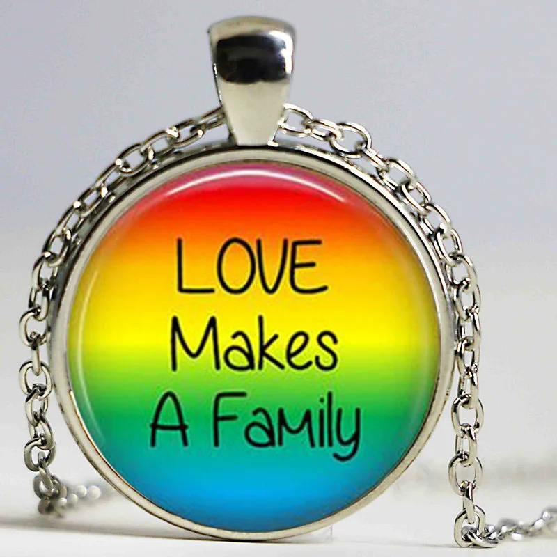 Ожерелье для геев и гордыни ювелирные изделия ЛГБТ лесбиянок любовь радуги