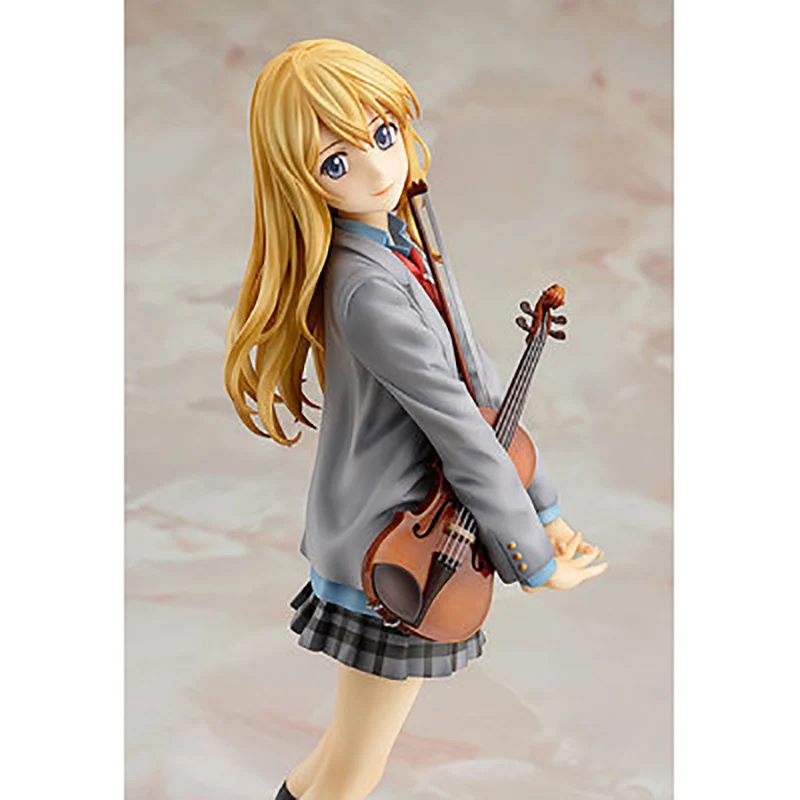 

20cm Your Lie In April Miyazono Kaori Action Figure Cartoon Doll PVC Anime Japanese Figurine Boxed Model Christmas Toy Gift QB41