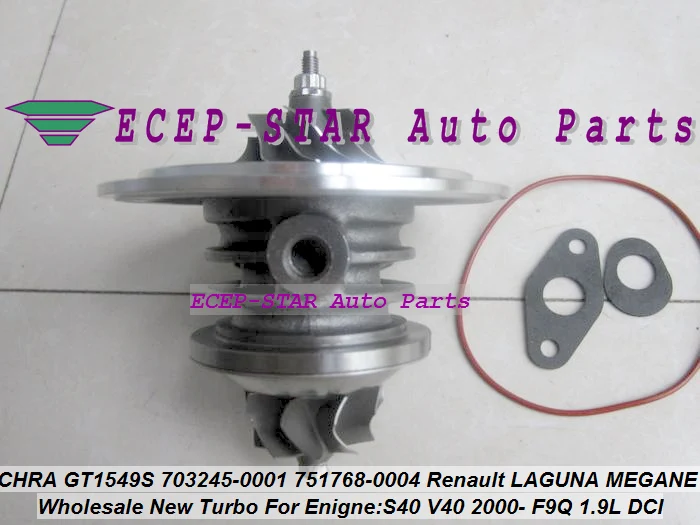 Картридж Turbo CHRA GT1549S 751768 -5004С Для Renault Laguna Megane Scenic Trafic для Volvo S40 V40 F9Q F9Q740 1.9L 105HP
