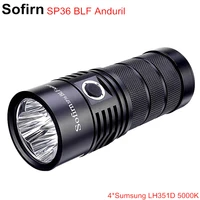 sofirn sp36 blf anduril 4samsung lh351d 5650lm powerful led flashlight usb rechargeable 18650 torch 5000k high 90 cri