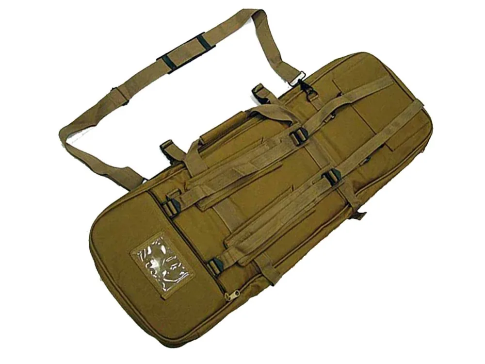 Тактический снайперской винтовки Чехол Пистолет Сумка Double Pack Airsoft Охота 85x30 см