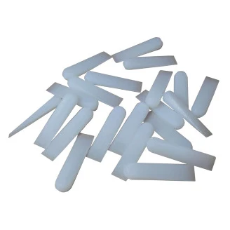 Новый 100x плитка Выравнивающая распорная деталь строительный инструмент прокладка Пол уровень белый 30*9