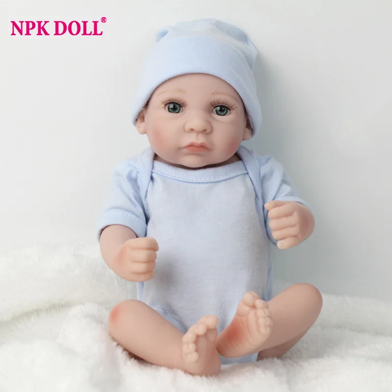 Кукла NPKDOLL 10 Реалистичная силиконовая кукла Reborn мягкая живой модная