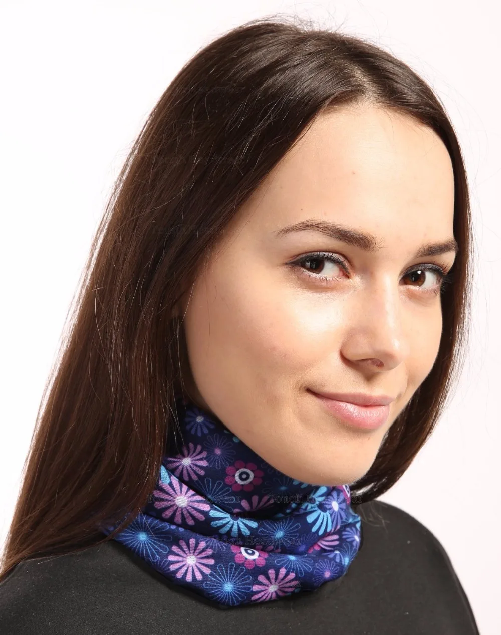 18 стилей художественные Полиэстеровые шарфы маска от пыли для лица спорта на