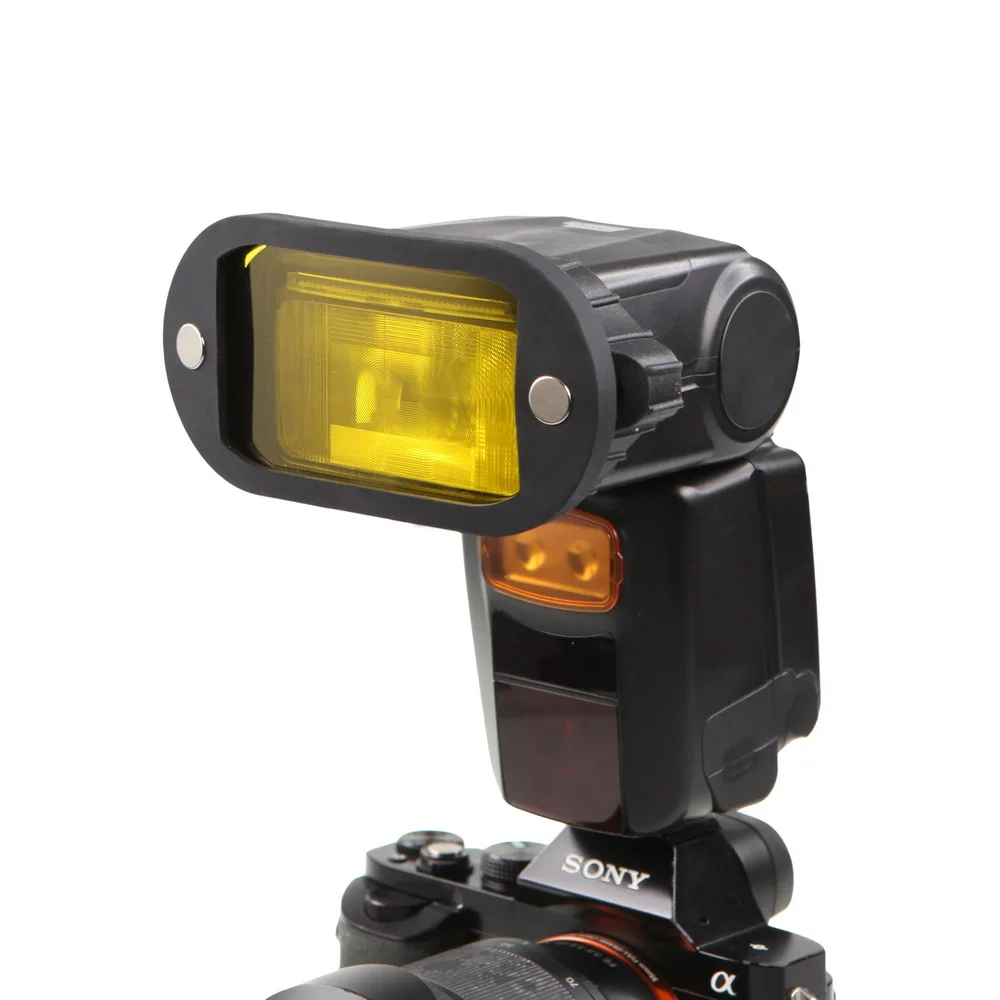Готовый запас 8 шт Selens цветной гель-фильтр для DSLR камеры Canon Nikon Yongnuo Flash Speedlite |