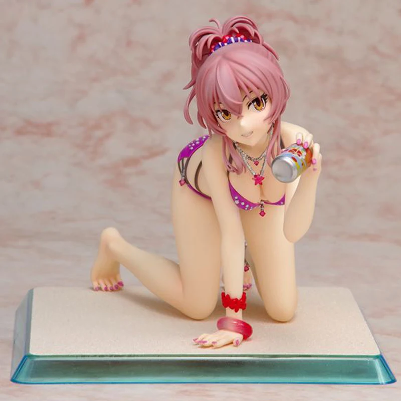 12 см аниме фигурка Золушки девочки волна Mika Jougasaki купальник 1/8 лето искушение