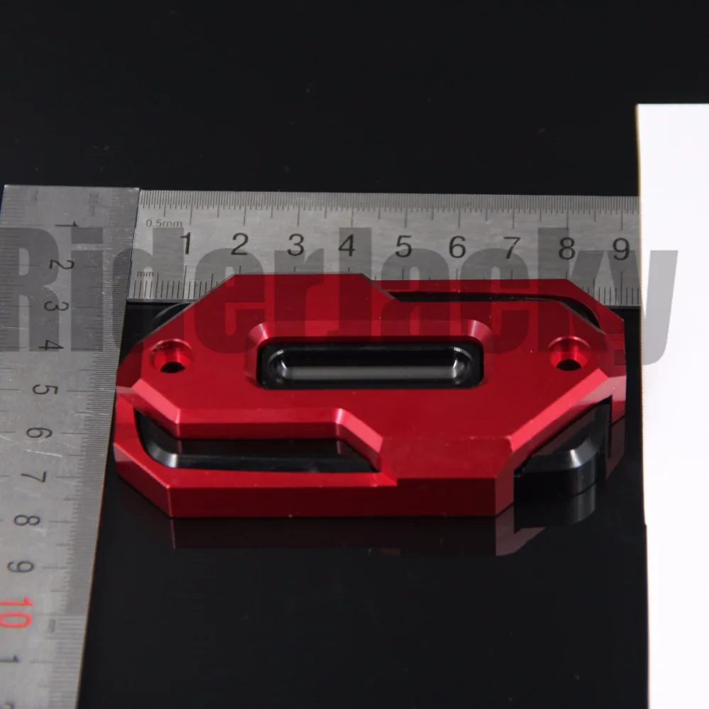 4 цвета с логотипом мотоцикла CNC алюминиевый бачок тормозной жидкости для