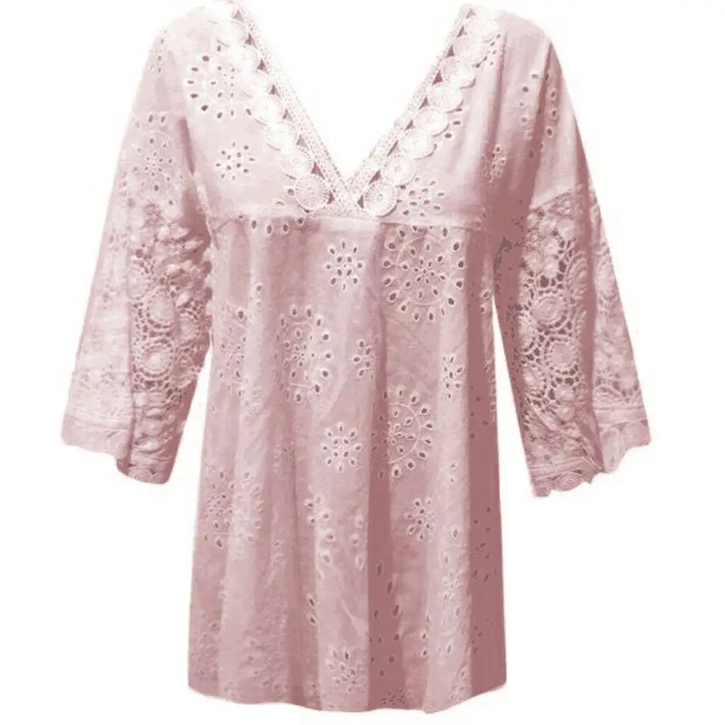 

Plus Size Women Blouses 2019 Long Sleeve Gypsy Baggy Blouse Summer Top Casual Tunic Tops