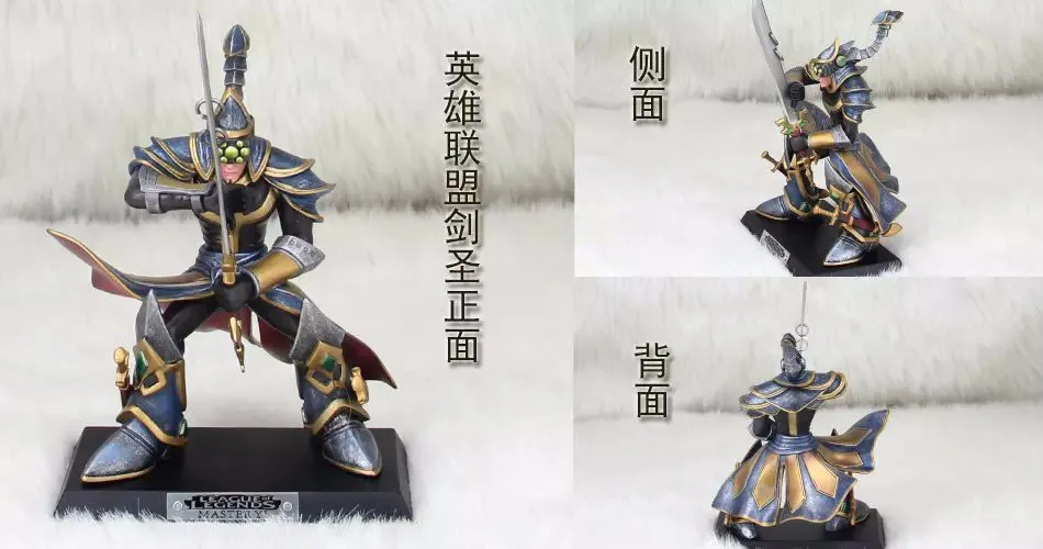 Экшн-фигурка Wuju Bladesman Master Yi Коллекционная кукла ПВХ 18 см упакованная в коробку игра герои фигурка мир как подарок для ребенка 160557