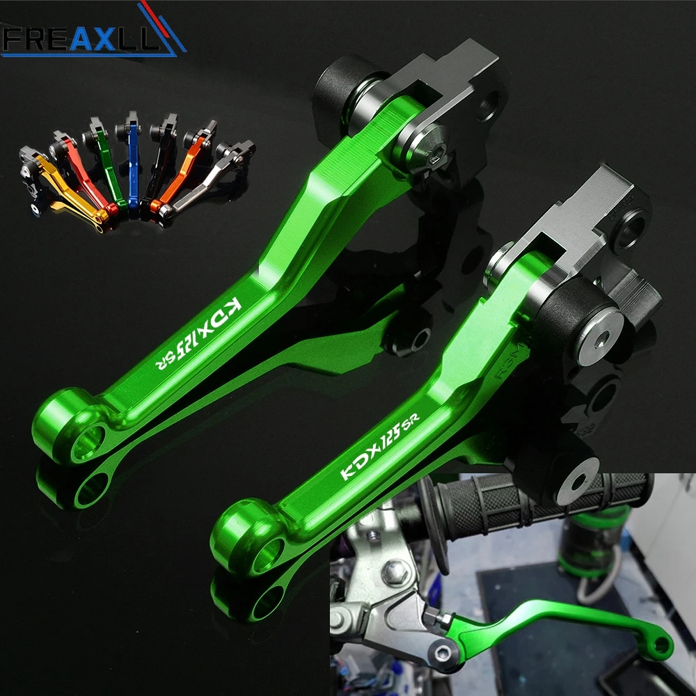 

For Kawasaki KDX125SR KDX125 SR KDX 125 SR 1990-1999 CNC Motorcycle Motocross Pit Dirt Bike Pivot Brake Clutch Levers