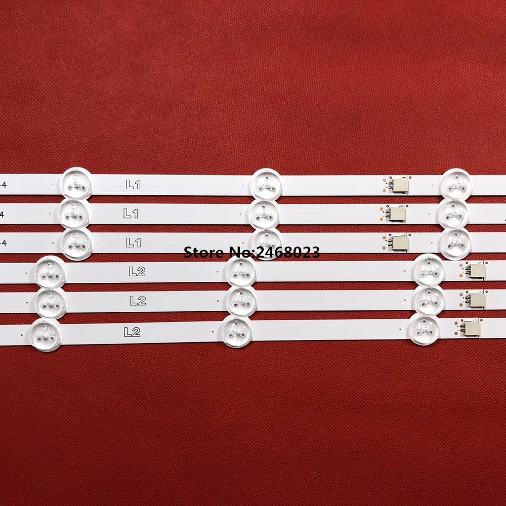 Комплект) 12 шт./компл. R1, L1, R2, L2 4" светодиодный подсветка бар Замена для LG 47LN519C 6916L-1174A 6916L-1175A 6916L-1176A 6916L-1177A