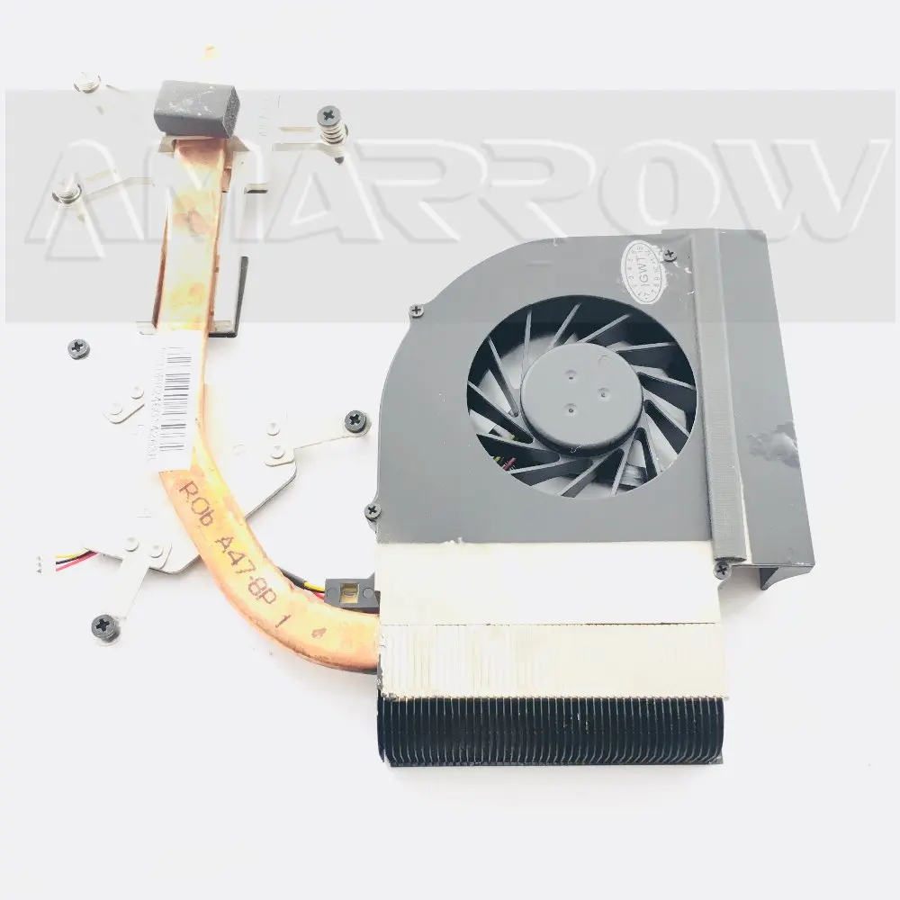 Оригинальный радиатор и вентилятор для HP Compaq CQ61 G61 CQ71 G71 582145-001 582144-001 бесплатная