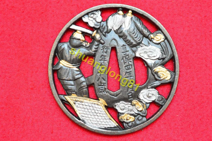 Красивая японская Защитная подставка из сплава для детской защиты Wakizashi ручной