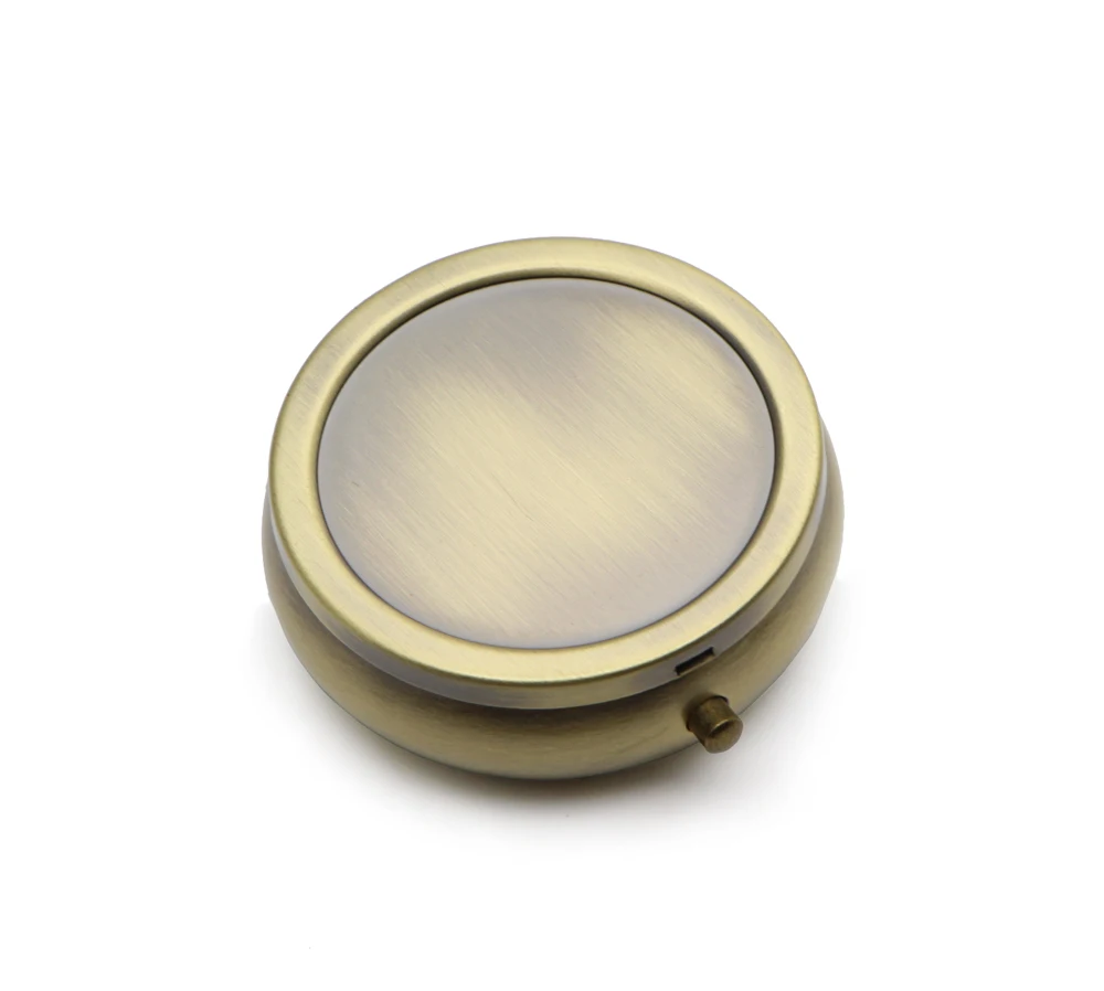 Металлическая коробка таблетки DIY Медицина Организатор Контейнер Pill Дело