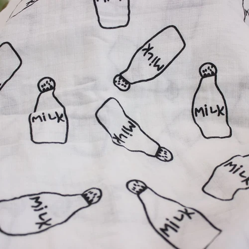 Milk Многофункциональная детская хлопковая муслиновая пеленка одеяло s новорожденное детское одеяло треугольник Xo Swiss - Цвет: Milk