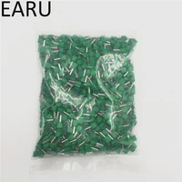 200pcs e tube te4012 type double pipe insulated twin cord cold press terminal block connector needle end multicolor 2x4 0 mm2