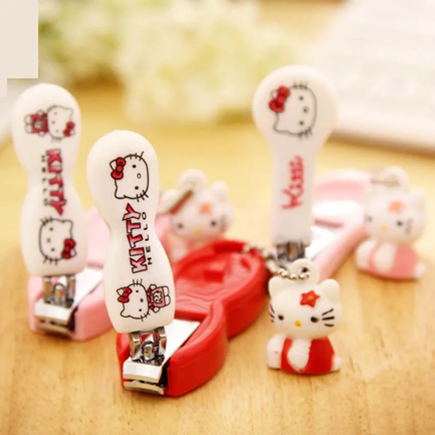 HelloKitty милые инструменты для ногтей Ножницы Маникюрный Инструмент KT Cat ножницы из