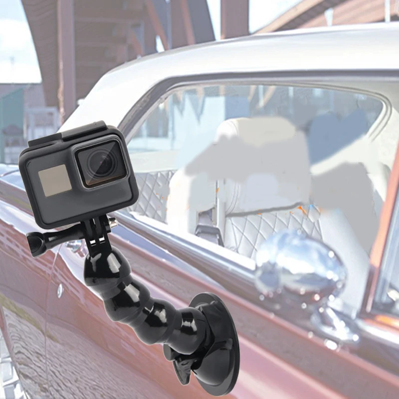 Автомобильный держатель на присоске для Gopro Hero 6 5 4 регистратор Go Pro Xiaomi Yi 4K Sjcam