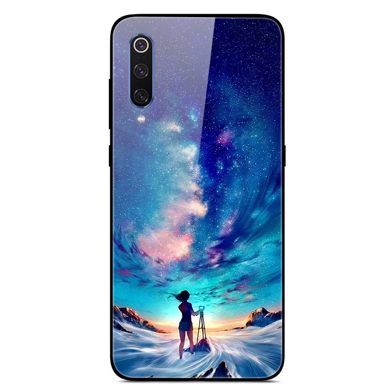 Для Xiaomi mi 9 mi 9 SE чехол из закаленного стекла жесткий чехол для телефона для Xiao mi Xiomi mi 9 SE mi 9 T mi 9 T Pro TPU бампер чехол s