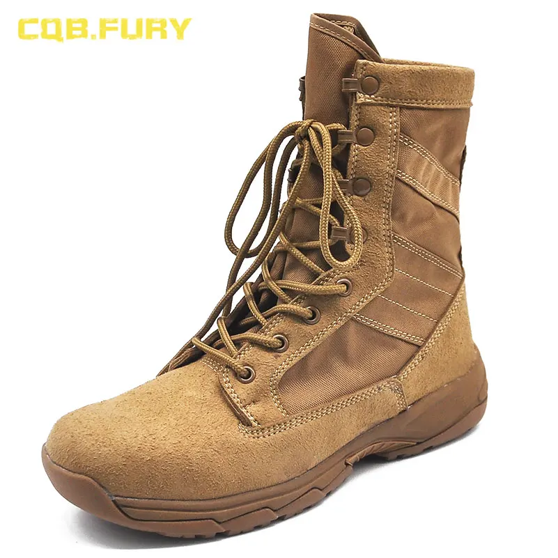 CQB.FURY 8 дюймов зимние коричневые мужские армейские ботинки тактические из